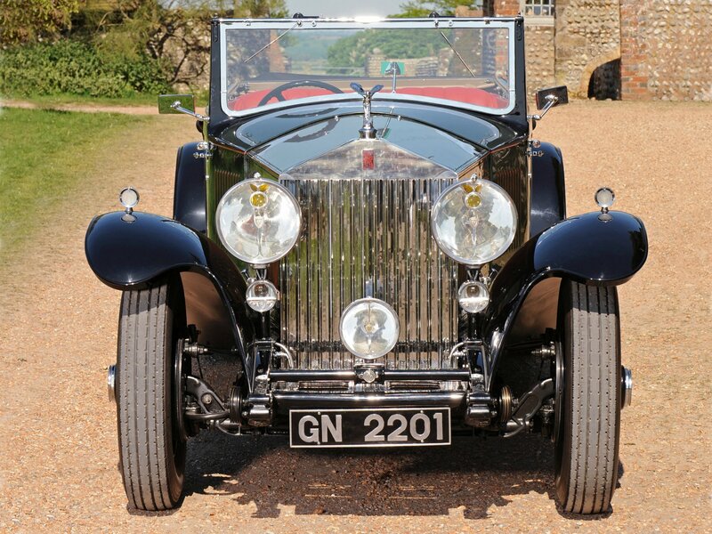 Black Vintage Car — Serene, Afternoon, Photograph, Grille, Headlights