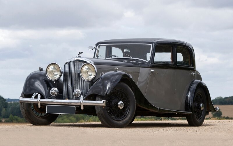 Black Vintage Car — Serene, Afternoon, Photograph, Grille