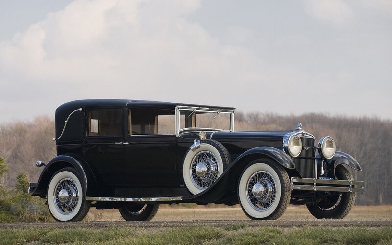 Black Vintage Car — Serene, Afternoon, Photograph, White Wall Tires