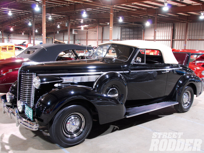 Black Vintage Convertible — Calm, Photograph