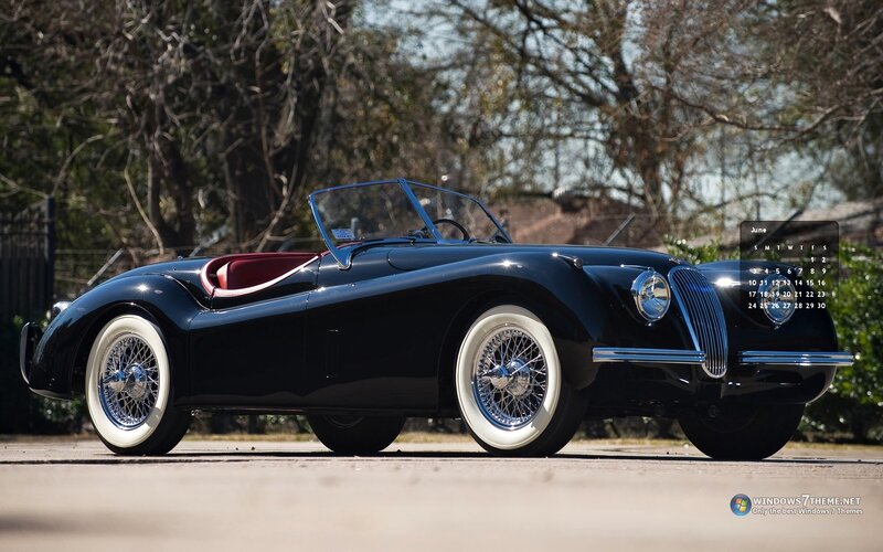 Black Vintage Convertible Car — Serene, Afternoon
