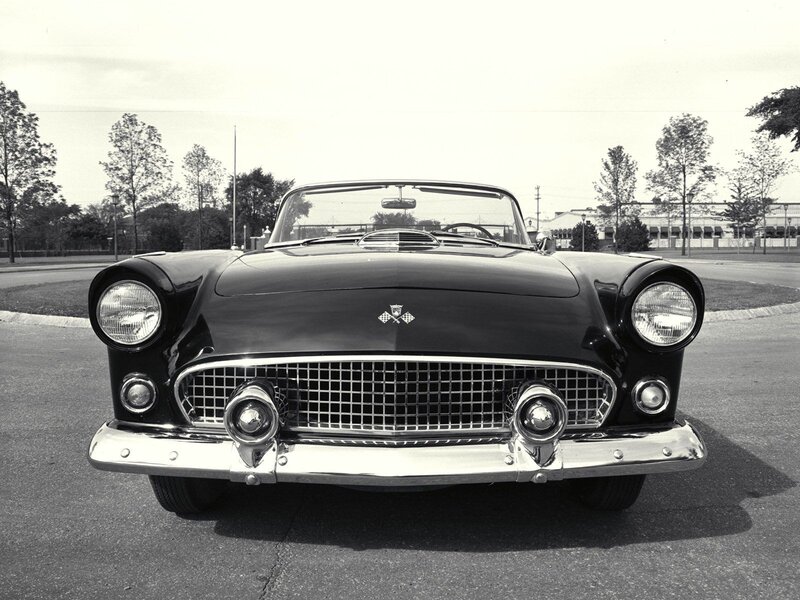 Black Vintage Convertible — Classic, Photograph, Car