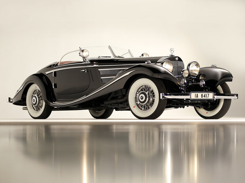 Black Vintage Convertible — Classic