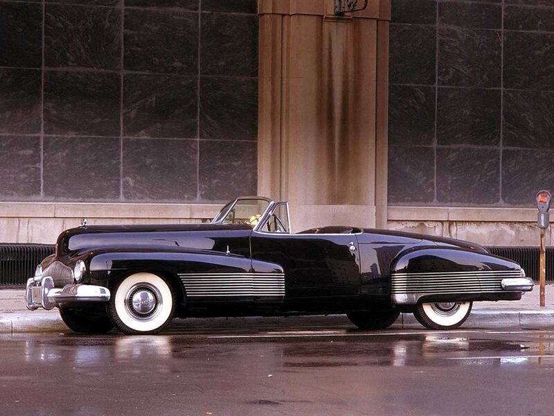 Black Vintage Convertible — Dramatic, Photograph, Building, Parking Meter