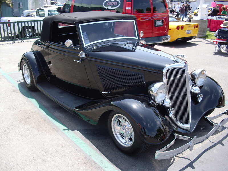 Black Vintage Convertible — Outdoor