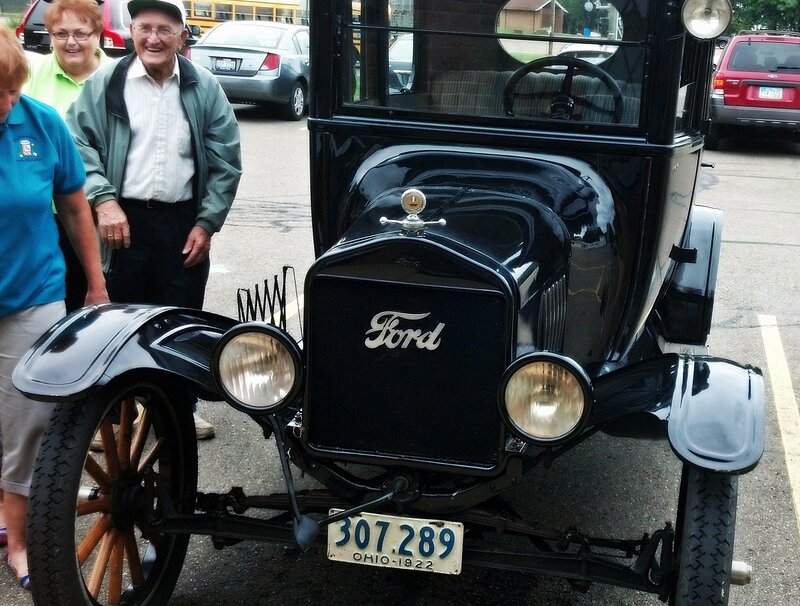 Black Vintage Ford Car — Casual