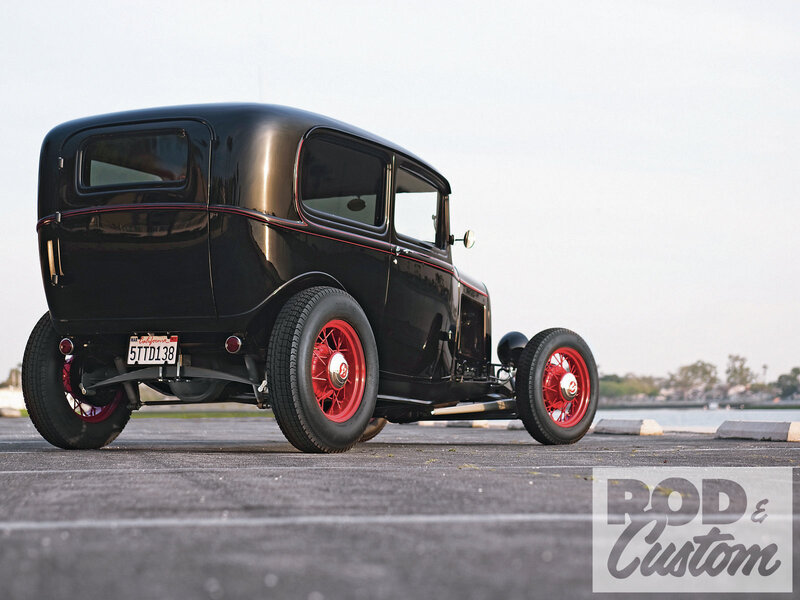 Black Vintage Hot Rod — Serene