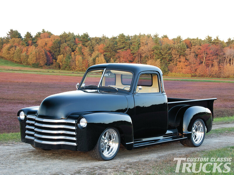 Black Vintage Pickup Truck — Serene