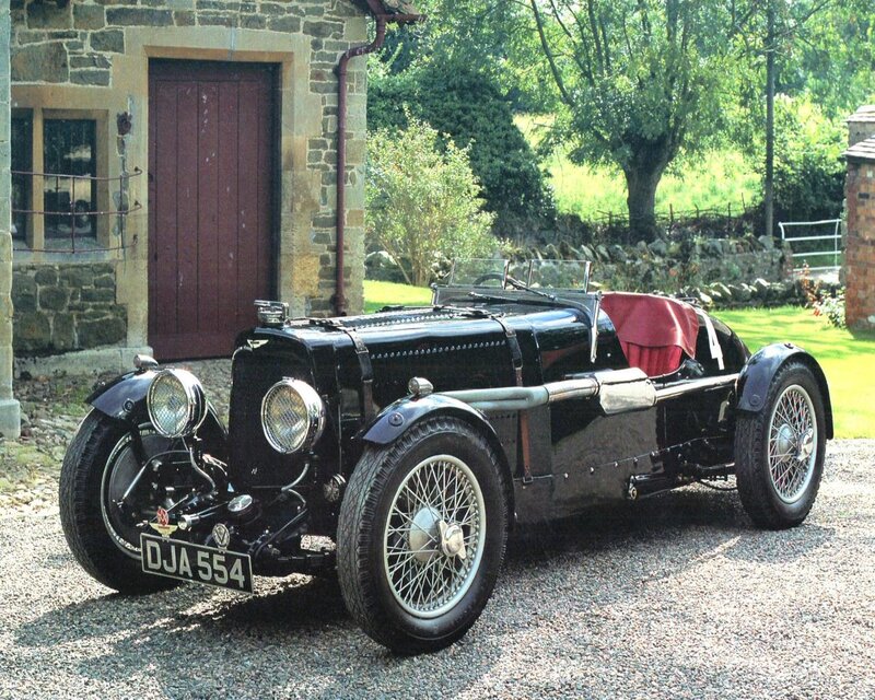 Black Vintage Race Car — Serene, Afternoon