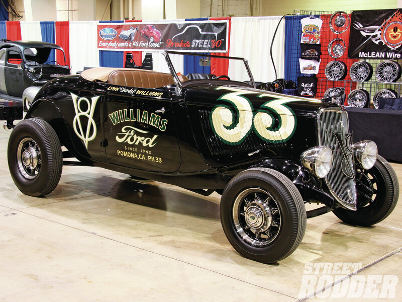 Black Vintage Race Car — Showroom