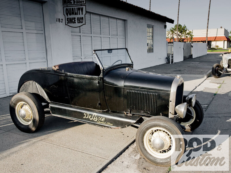 Black Vintage Roadster