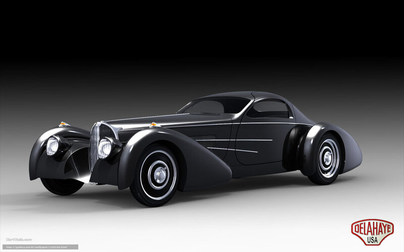 Black vintage sports car