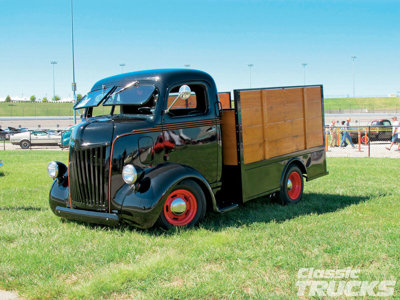 Black Vintage Truck — Calm