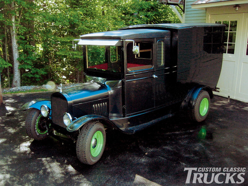 Black Vintage Truck — Serene