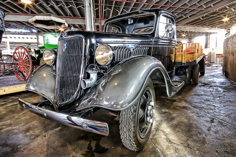 Black Vintage Truck