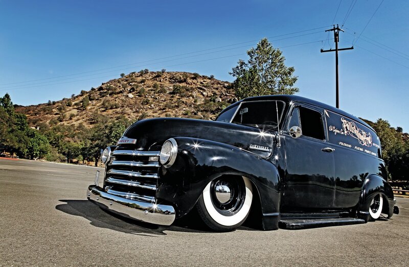 Black Vintage Van