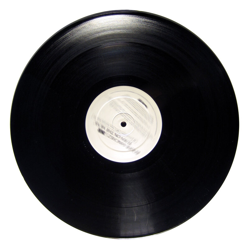 black vinyl record