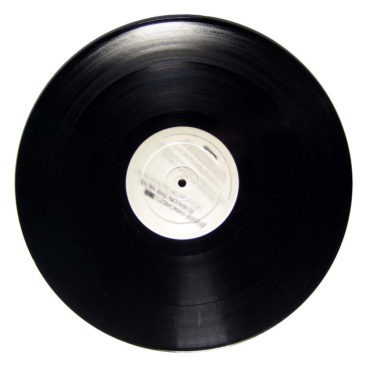 black vinyl record