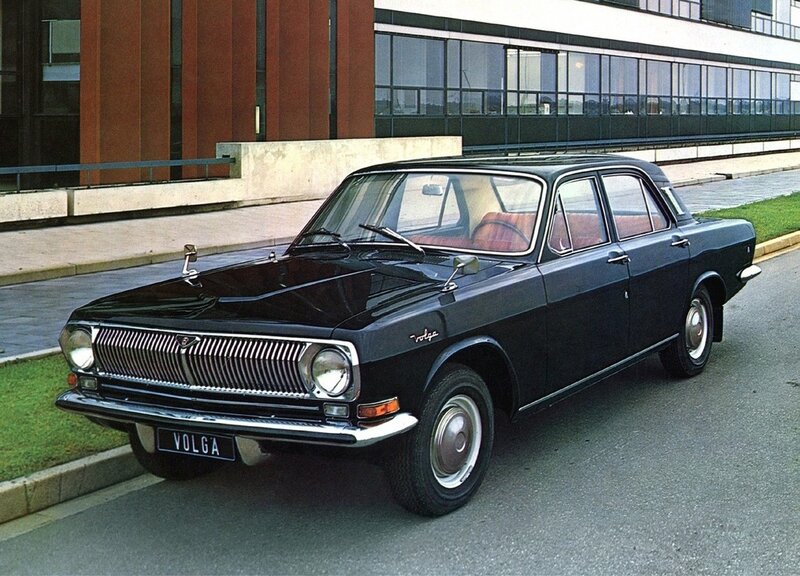 Black Volga Sedan