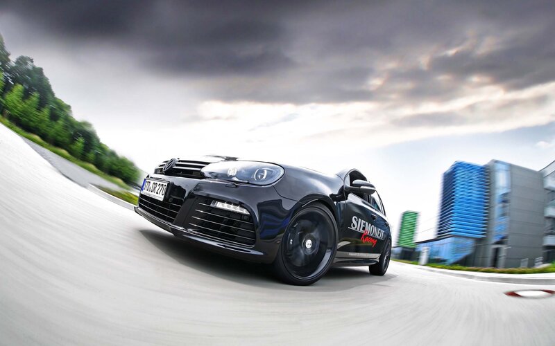 Black Volkswagen Car — Dynamic