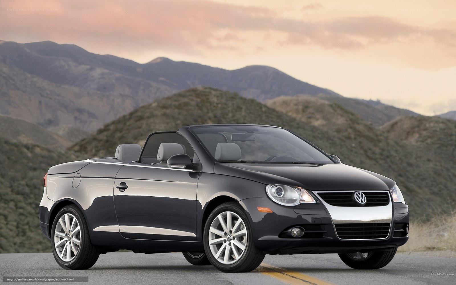 Black Volkswagen Convertible