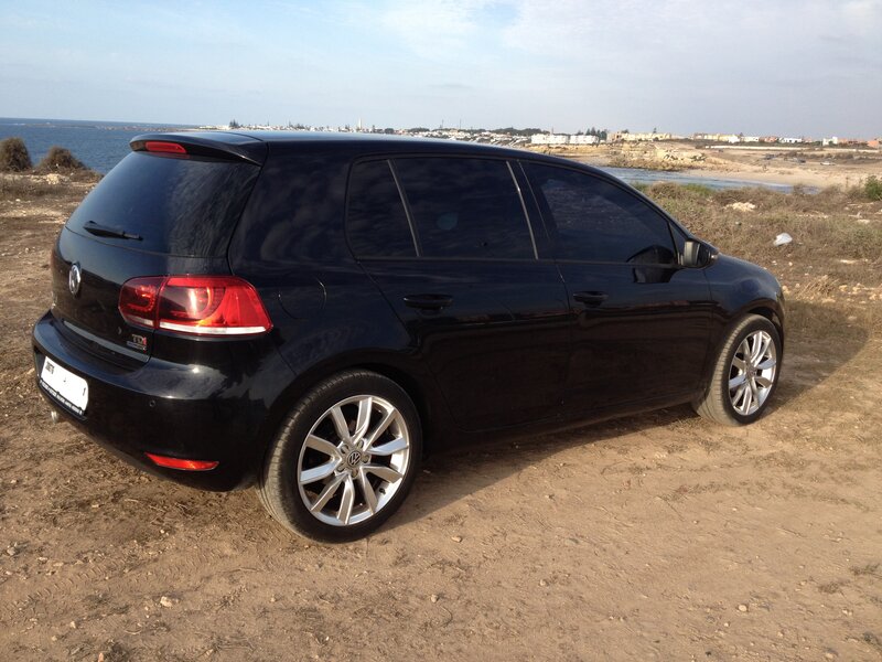 Black Volkswagen Golf — Calm