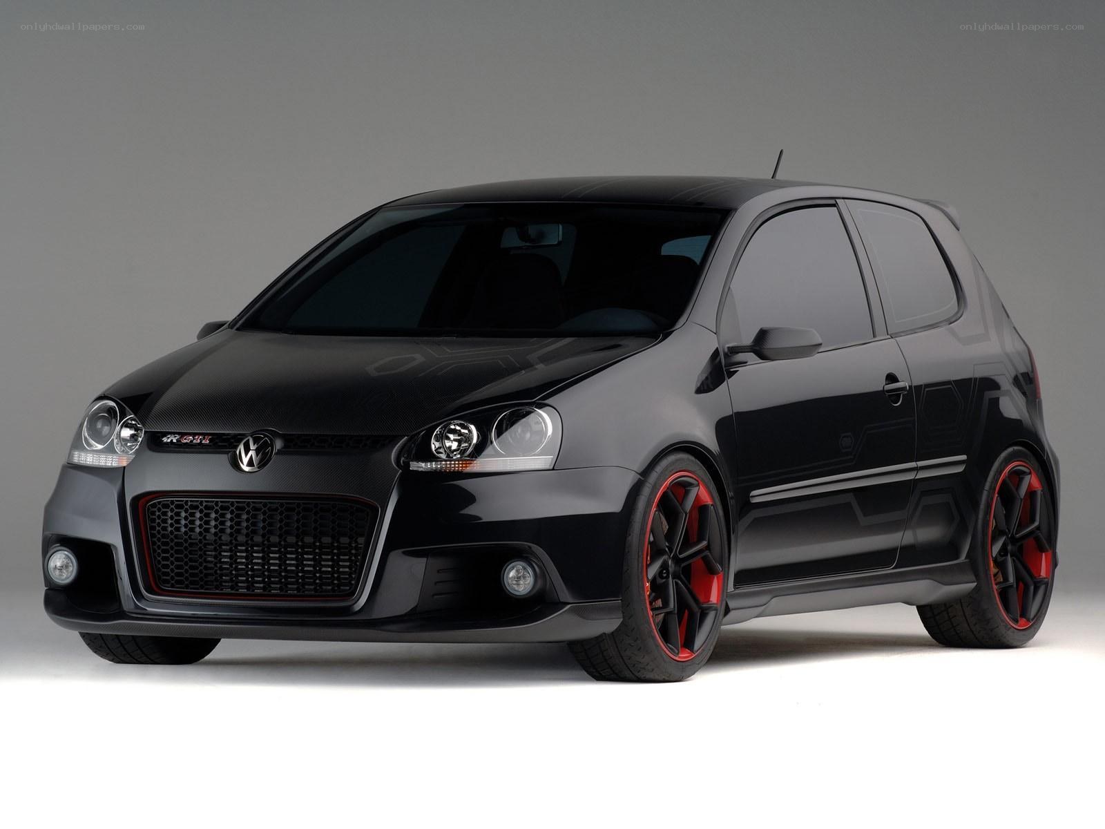 Black Volkswagen GTI Concept