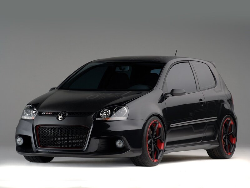 Black Volkswagen GTI Concept