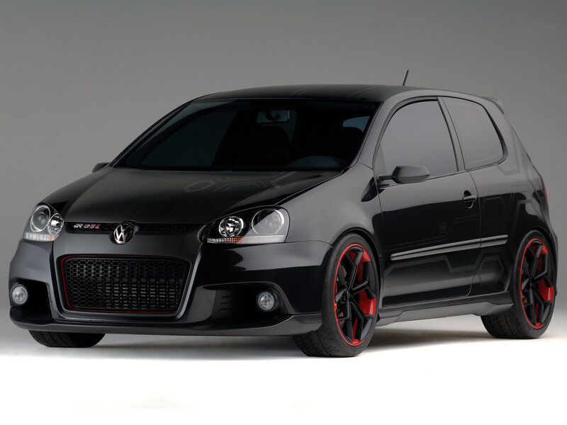 Black Volkswagen GTI Concept