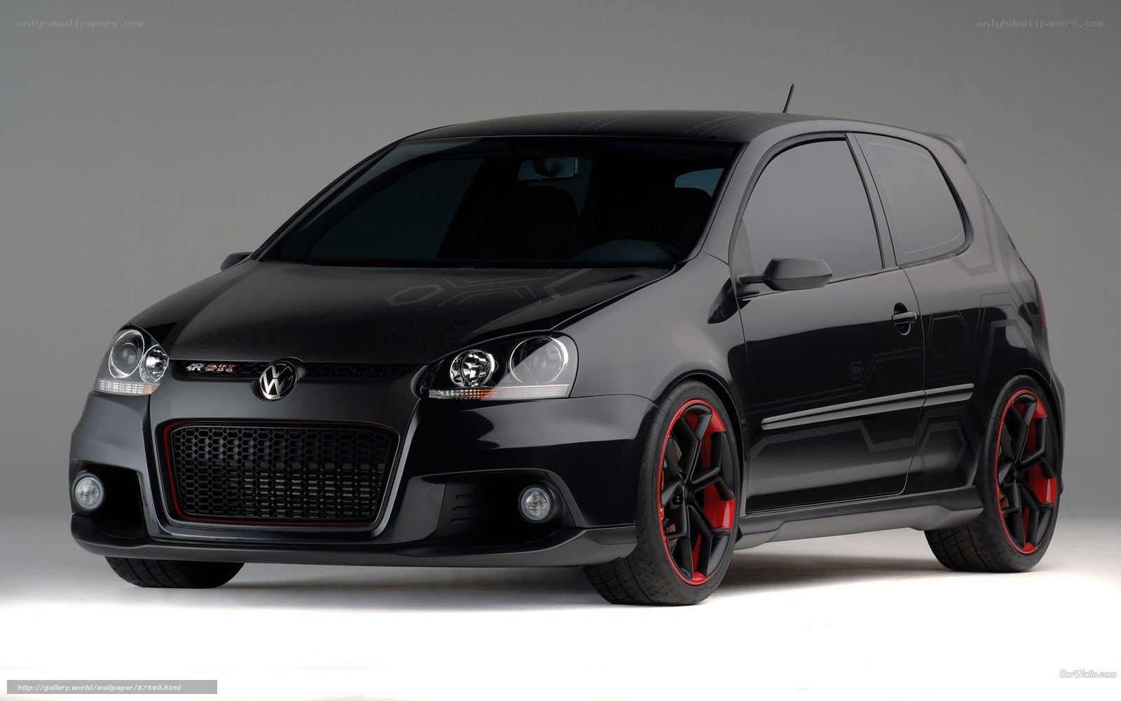 Black Volkswagen GTI Concept