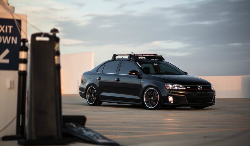Black Volkswagen Jetta Gli