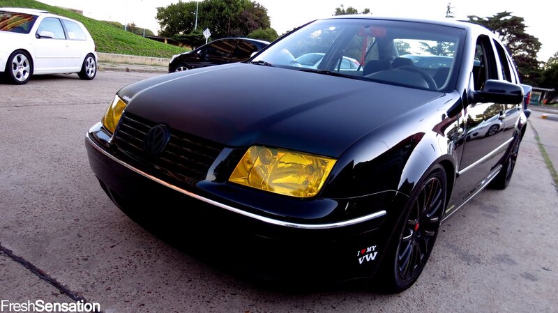 Black Volkswagen Sedan — Calm