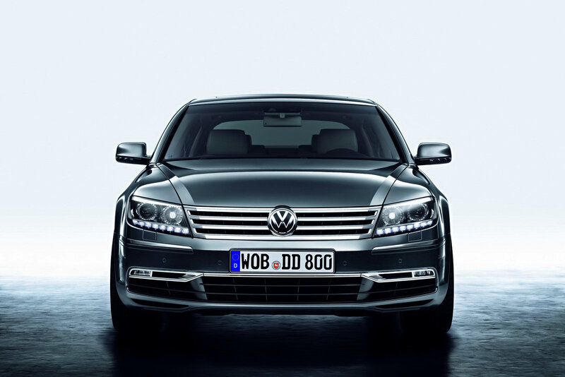 Black Volkswagen Sedan