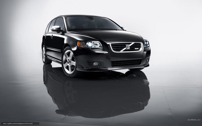 black volvo s40 sedan