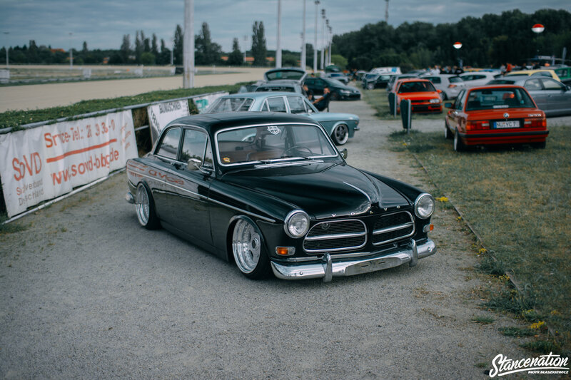 Black Volvo Sedan — Calm
