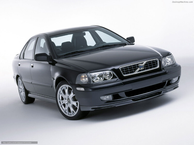 Black Volvo Sedan — Neutral