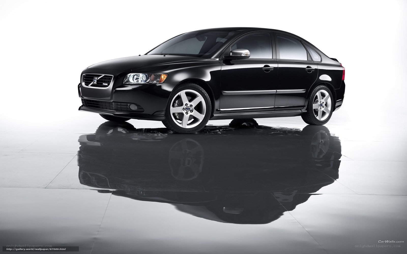 black volvo sedan