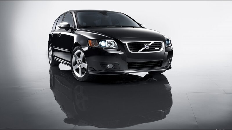 black volvo station wagon