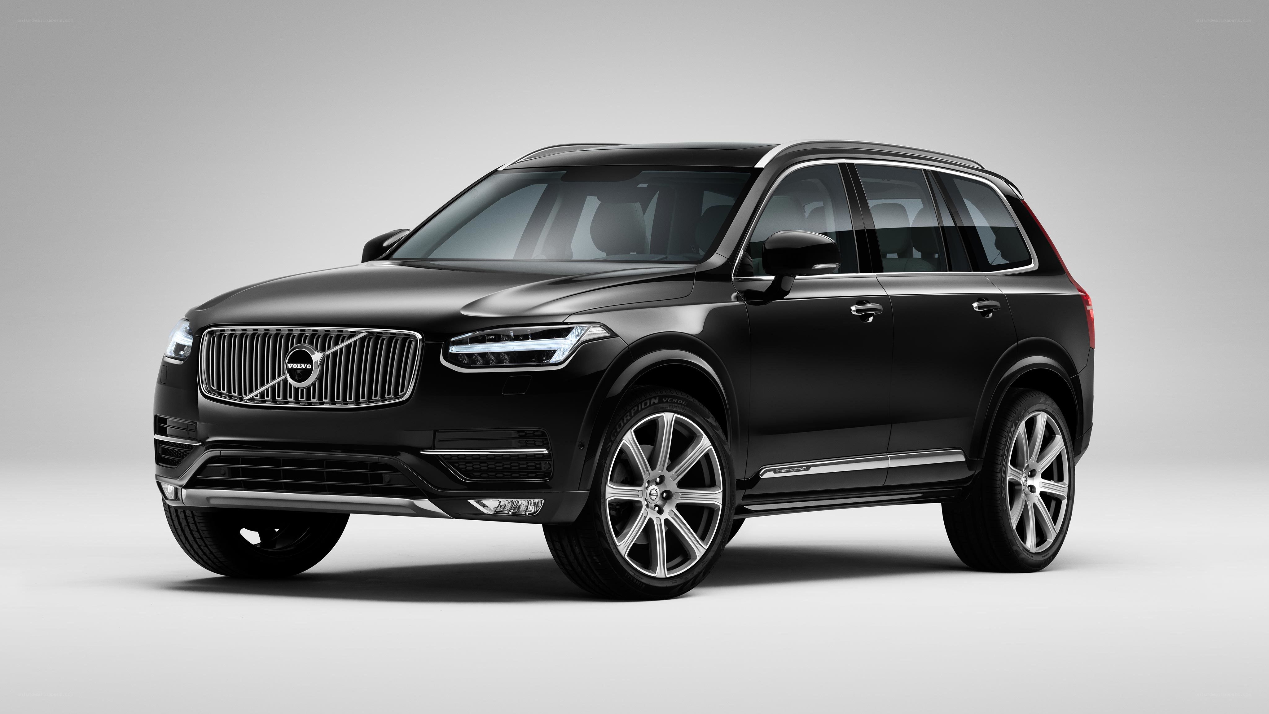 Black Volvo XC90 SUV
