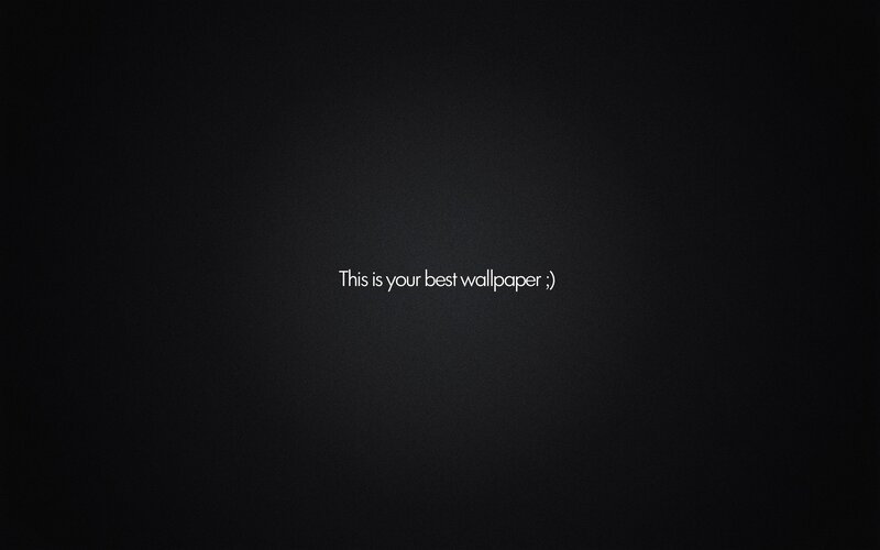 black wallpaper with text