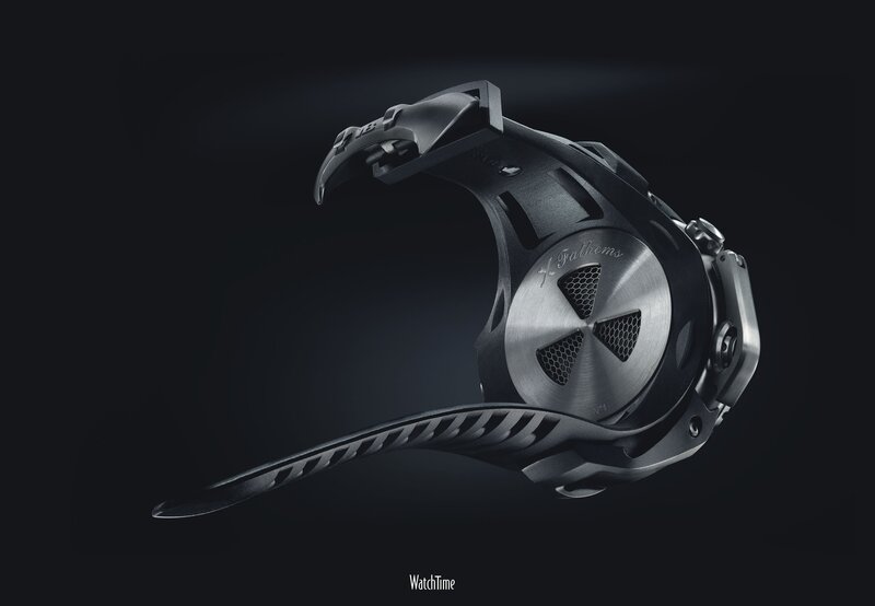 Black Watch on Dark Background — Dramatic