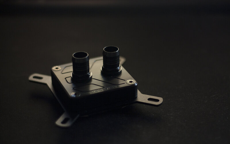 black water cooling block