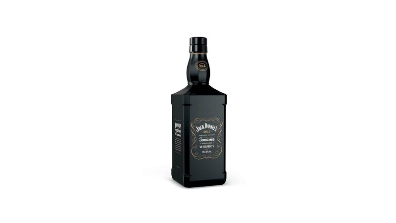 Black Whiskey Bottle