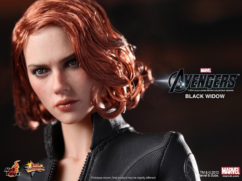 Black Widow Action Figure — Dramatic, Photograph, Action Figure
