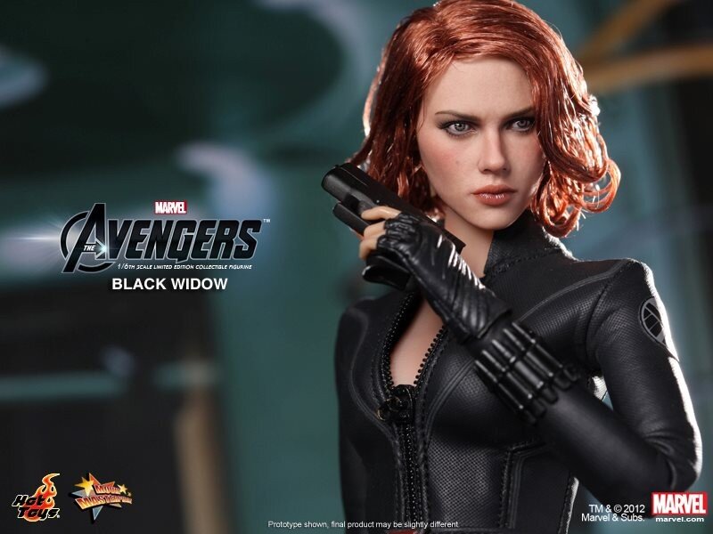 Black Widow Action Figure — Dramatic, Photograph
