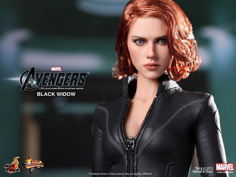 Black Widow Action Figure — Serious, Photograph