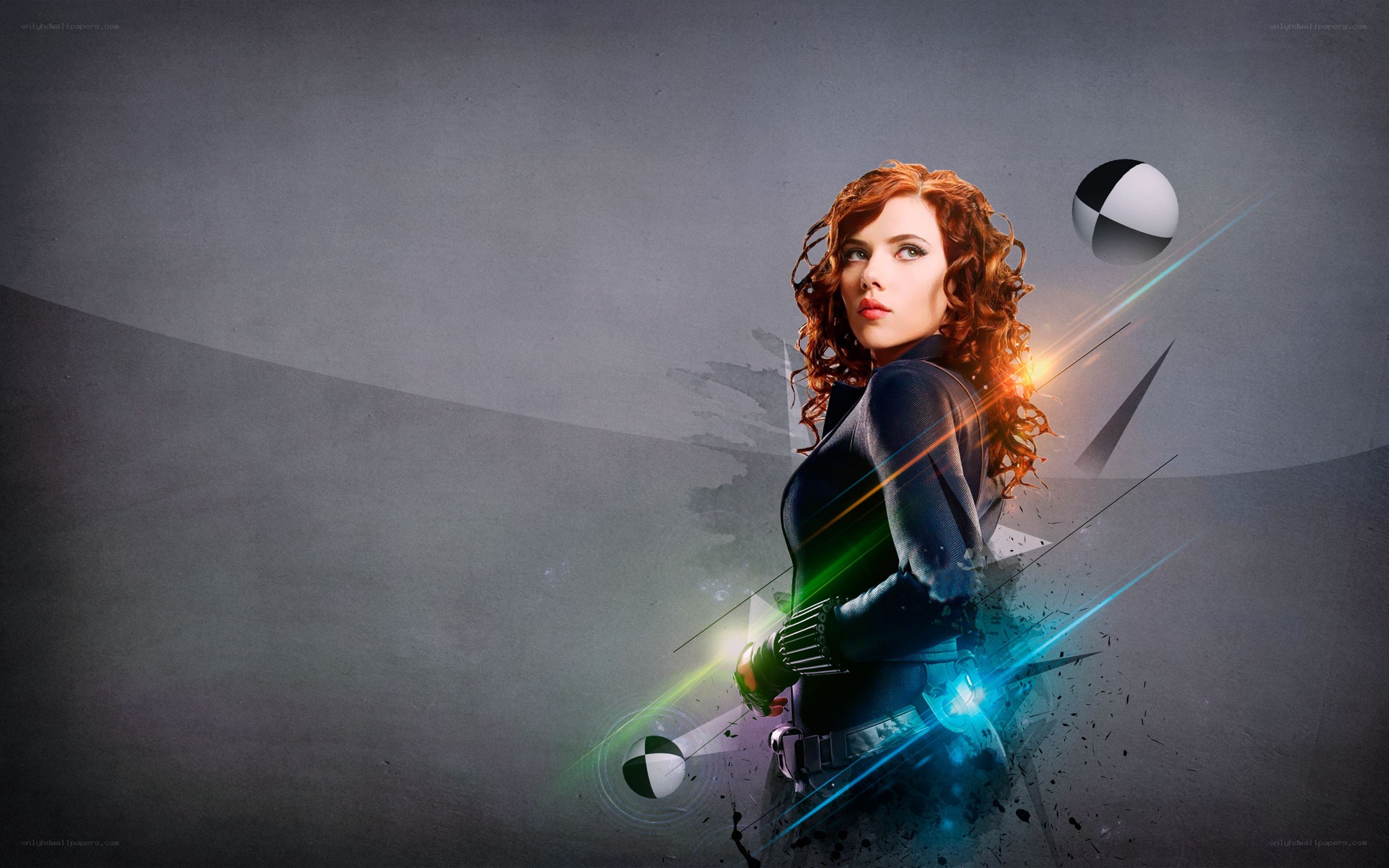 Black Widow action poster