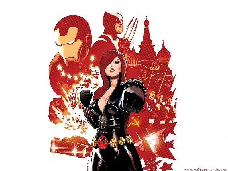 Black Widow and Avengers