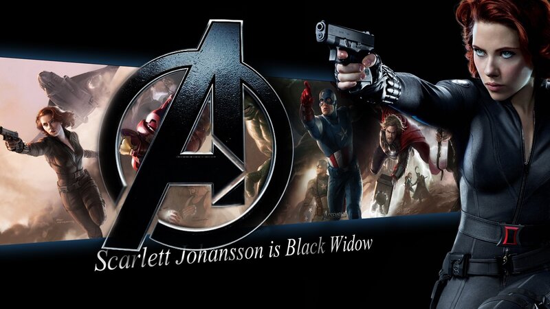 Black Widow Character — Dramatic, Digital Art, Captain America