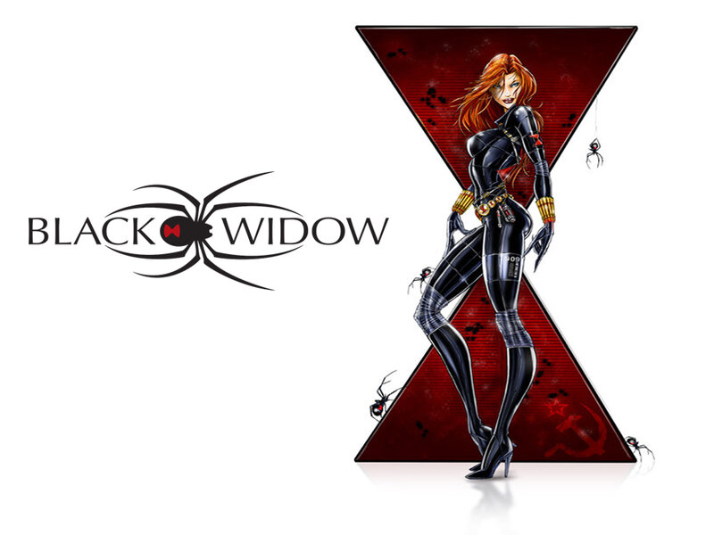 Black Widow Character — Dramatic